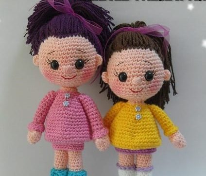 Амигуруми куколка Candy Doll крючком
